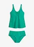 Tankini con stringatura (set 2 pezzi), bonprix