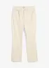 Jeans bootcut cropped, vita alta, bonprix