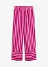 Pantaloni a righe con elastico in vita, bonprix
