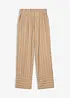 Pantaloni a righe con elastico in vita, bonprix