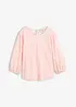 Blusa con maniche voluminose, bonprix