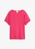 T-shirt in tessuto operato, bonprix