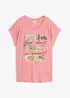 T-shirt con stampa glitterata, bonprix