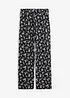 Pantaloni a palazzo in misto viscosa, bonprix