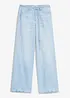 Jeans wide leg con cintura, vita media, bonprix