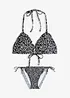 Bikini a triangolo con ruches (set 2 pezzi), bonprix