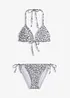 Bikini a triangolo con ruches (set 2 pezzi), bonprix