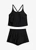 Tankini con pantaloncini, asciugatura rapida (set 2 pezzi), bonprix