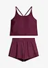 Tankini con pantaloncini, asciugatura rapida (set 2 pezzi), bonprix