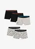 Boxer aderenti con morbido cotone (pacco da 5), bonprix