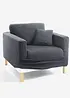 Copridivano elasticizzato con effetto crinkle, bpc living bonprix collection