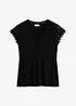 Maglia con pizzo, bonprix