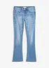 Jeans bootcut elasticizzati, vita media, bonprix