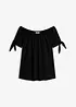 Maglia con spalle scoperte e laccetti, bonprix