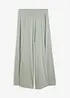 Pantaloni culotte in jersey con gambe larghe, bonprix