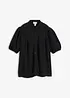 Blusa a maniche corte in mussola ariosa, bonprix