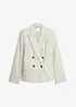 Blazer in misto lino, bonprix