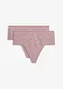 Perizoma con effetto modellante medio (pacco da 2), bonprix