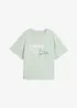 T-shirt larga in puro cotone biologico, bonprix