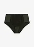 Culotte a vita alta con pizzo floreale, bonprix