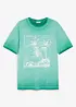 T-shirt in puro cotone biologico effetto lavato, bonprix