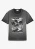 T-shirt in puro cotone biologico con effetto lavato, bonprix