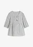 Blusa prémaman in tessuto leggero di cotone biologico, bonprix