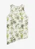 Top fantasia in misto lino, bonprix