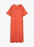 Abito chemisier in misto cotone elasticizzato, bonprix
