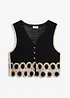 Gilet in maglia di puro cotone, bonprix