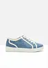 Sneaker effetto denim, bonprix