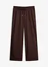 Pantaloni larghi in misto lino, bonprix