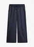 Pantaloni larghi in misto lino, bonprix