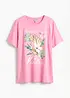 T-shirt boxy in viscosa morbida, bonprix