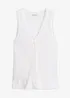 Gilet in maglia di cotone, bonprix