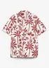 Camicia a maniche corte in puro cotone biologico, bonprix