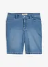 Bermuda in jeans, vita media, bonprix