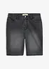 Bermuda in jeans, vita media, bonprix