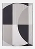 Tappeto da esterno e interno con fantasia grafica, bonprix