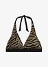 Reggiseno per bikini all'americana  in materiale lucido, bonprix