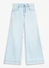 Jeans wide leg, vita alta, bonprix