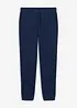 Pantaloni in mussola di puro cotone con elastico in vita regular fit, tapered, bonprix