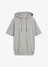 Felpa con cappuccio in misto cotone, bonprix
