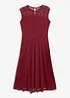 Abito svasato in pizzo, bonprix