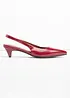 Décolleté slingback a tacco basso, bonprix