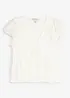 Maglia corta in pizzo, bonprix