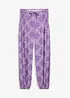 Pantaloni in viscosa fluente con elastico in vita, bonprix