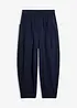 Pantaloni in twill di misto cotone elasticizzato, bonprix