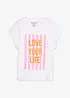 T-shirt in puro cotone biologico, bonprix
