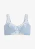 Reggiseno contenitivo senza ferretto con spalline imbottite, bonprix